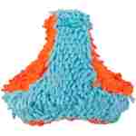 Chuckit! Indoor Fetch Tumbler Toy for Dogs - Interactive Dog Toys for Boredom, 6.5 Inch, Orange and Blue