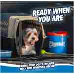 Chuckit! Ultra Ball Dog Toy with Chuckit! Cleaning Bucket Bundle, Bouncy Fetch Pet Toys For Dogs 20-60 lbs, Interactive Dog Toys, Durable Rubber, Size Medium, 2.5-inch Diameter,...