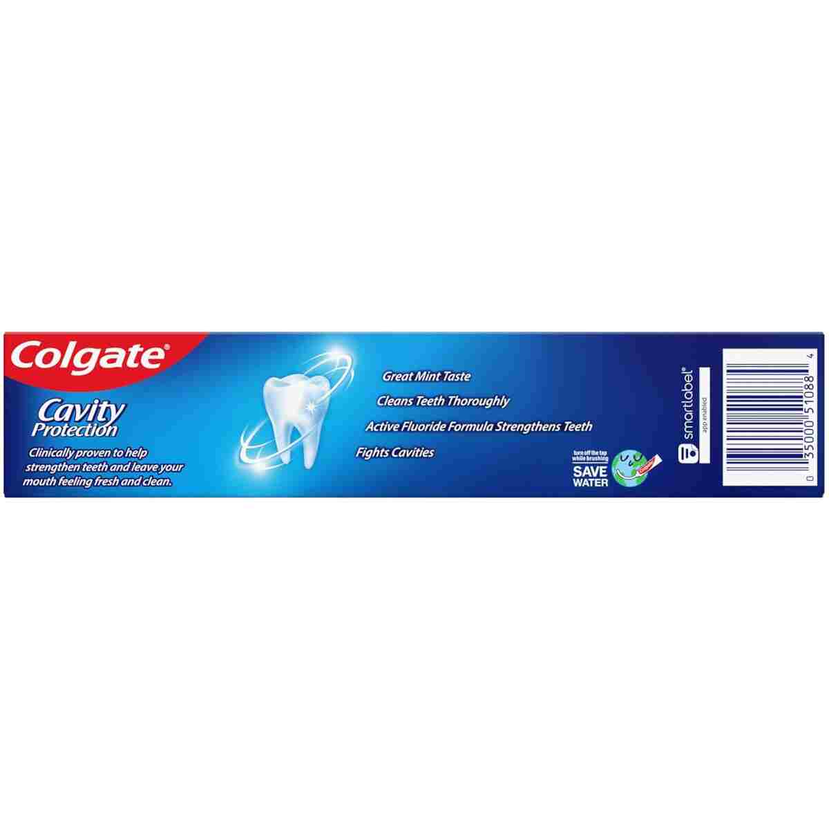 Colgate Cavity Protection Regular Fluoride Toothpaste, White, 6 oz