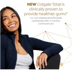 Colgate Total Whitening Travel Toothpaste, Mint Toothpaste for Travel, Carry-On Size Toothpaste, 1.4 Oz Tube