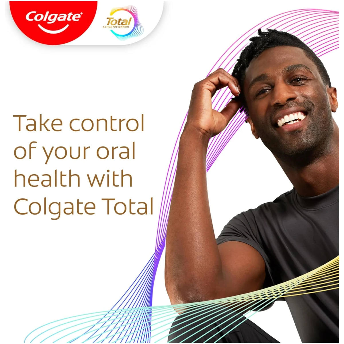 Colgate Total Whitening Travel Toothpaste, Mint Toothpaste for Travel, Carry-On Size Toothpaste, 1.4 Oz Tube