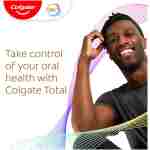 Colgate Total Whitening Travel Toothpaste, Mint Toothpaste for Travel, Carry-On Size Toothpaste, 1.4 Oz Tube