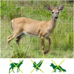 Deer Fence Netting, 7 x 100 Feet Anti Bird Deer Protection Net Reusable Protective Garden Netting for Plants Fruit Trees Vegetables Against Birds and Other Animals