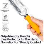Deiss PRO Lemon Zester & Heavy Duty Cheese Grater & Vegetable Grater — Parmesan Cheese Lemon, Garlic, Nutmeg, Chocolate, Fruits, Vegetables, Ginger Grater - Cheese Shredder &...