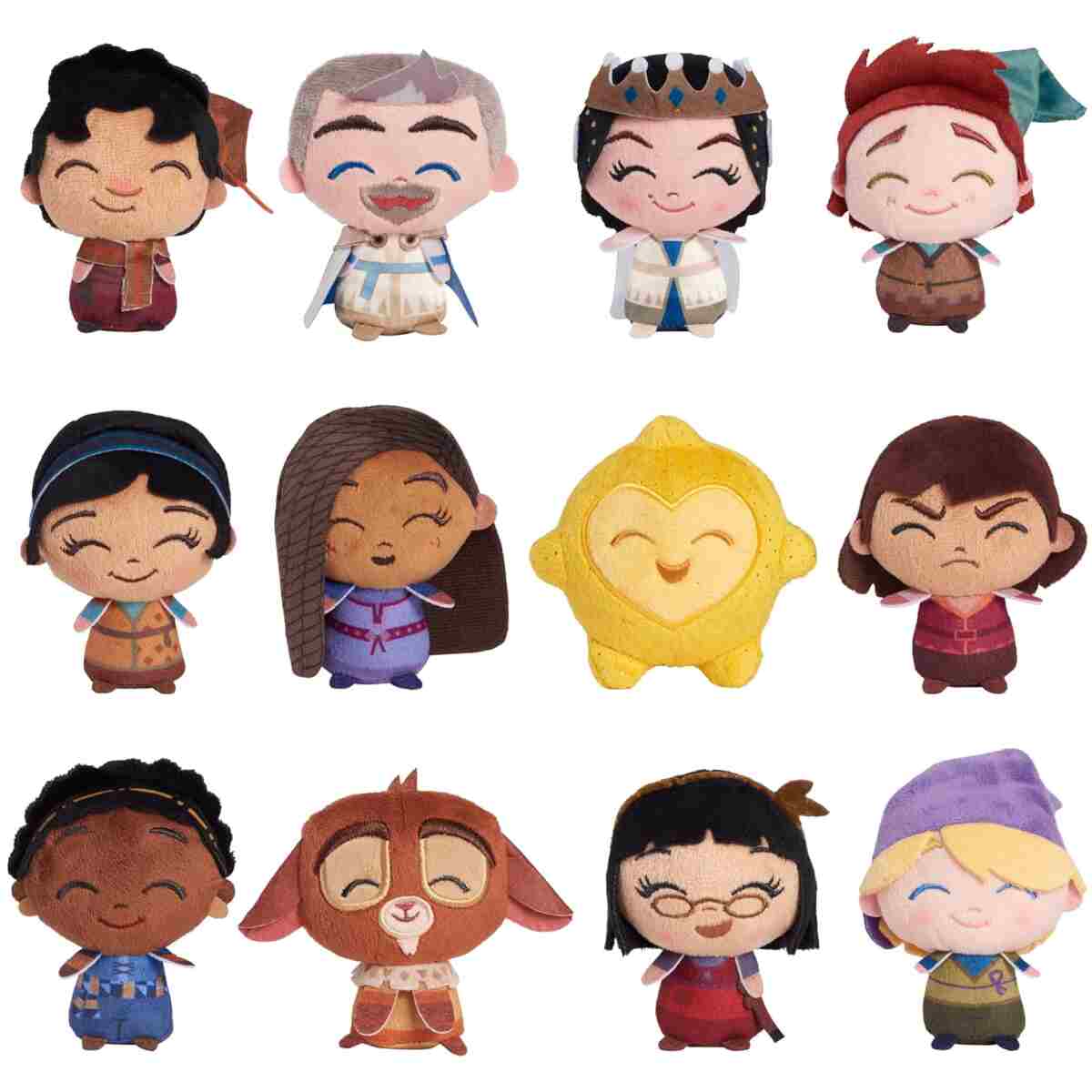 Disney Wish Mini Collectible Plush, 2 Blind Bag Inspired Capsules, Kids Toys for Ages 2 Up by Just Play