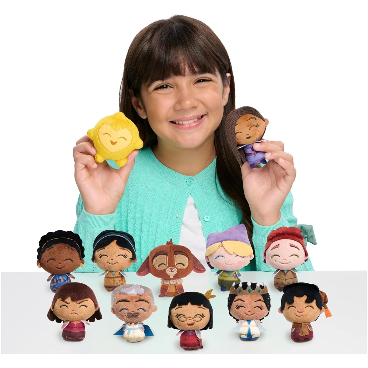 Disney Wish Mini Collectible Plush, 2 Blind Bag Inspired Capsules, Kids Toys for Ages 2 Up by Just Play