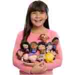 Disney Wish Mini Collectible Plush, 2 Blind Bag Inspired Capsules, Kids Toys for Ages 2 Up by Just Play