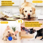 Dog Toys 25 Pack for Fun and Teeth Cleaning, Puppy Chew Toys Pack with Squeak Plush Toy,Squeaky Toy Balls,Tug of War and Rope Toys for Puppy to Small Dogs