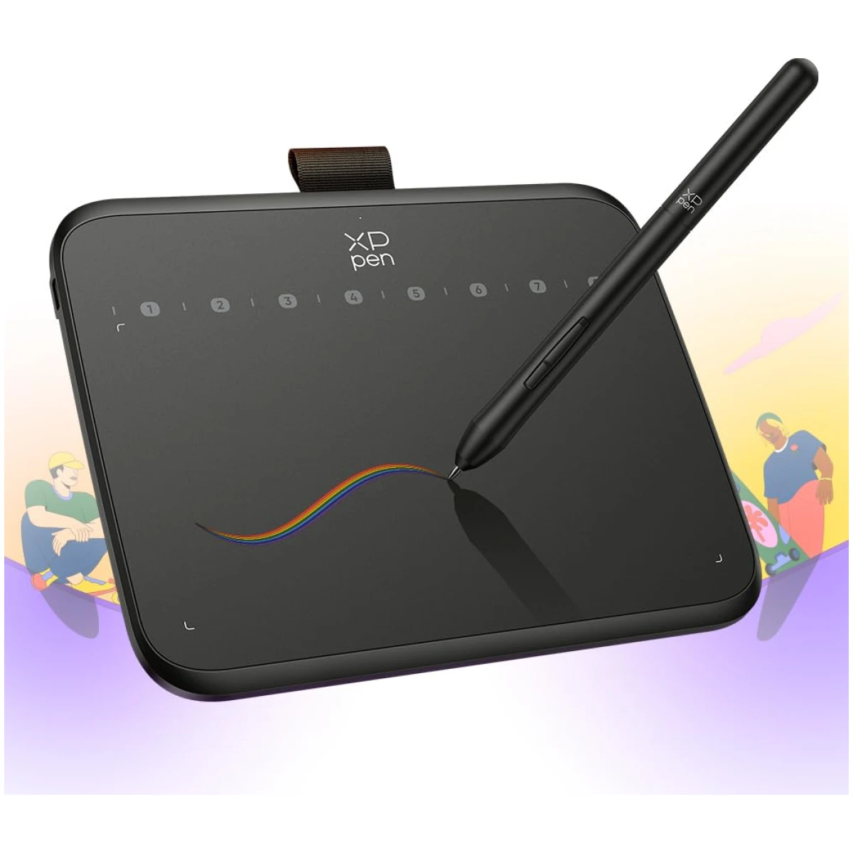 Drawing Tablet XPPen G430S OSU, Graphic Drawing Tablet with 8192 Levels Pressure Battery-Free Stylus, 4 x 3 inch Ultrathin, for OSU Game, Online Teaching Compatible with...