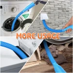 Dryer Vent Cleaner Kit Vacuum Attachment - Multiple Combinations V1 Lint Remover Power Washer and Vacuum Hose Quickly Removes Lint