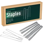 FEED GARDEN 6 Inch 50 Pack Hot-dip Galvanized Landscape Staples Plant Cover Stakes 11 Gauge Tent Stakes Garden Stakes Landscaping Fabric SOD Pins Yard Stakes for Decoration Weed...