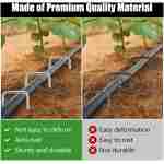 FEED GARDEN 6 Inch 50 Pack Hot-dip Galvanized Landscape Staples Plant Cover Stakes 11 Gauge Tent Stakes Garden Stakes Landscaping Fabric SOD Pins Yard Stakes for Decoration Weed...