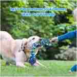 Feeko Dog Rope Toys for Large and Medium Aggressive Chewers, 2 Pack Heavy Duty Dog Rope Toy for Large Breed, Indestructible Dog Chew Toys, Tug of War Dog Toy, 100% Cotton Teeth...