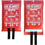 Fire Blanket for Home and Kitchen,40" x 40",4 Pack,Emergency Fire Blanket