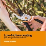 Fiskars Bypass Pruning Shears, 5/8-Inch Cut Capacity Garden Clippers, Gardening Scissors with Sharp, Rust Resistant Steel Blade