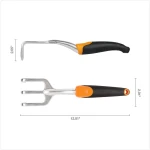 Fiskars Ergo Garden Trowel for Digging and Planting, Heavy Duty Gardening Hand Tool with Hanging Hole