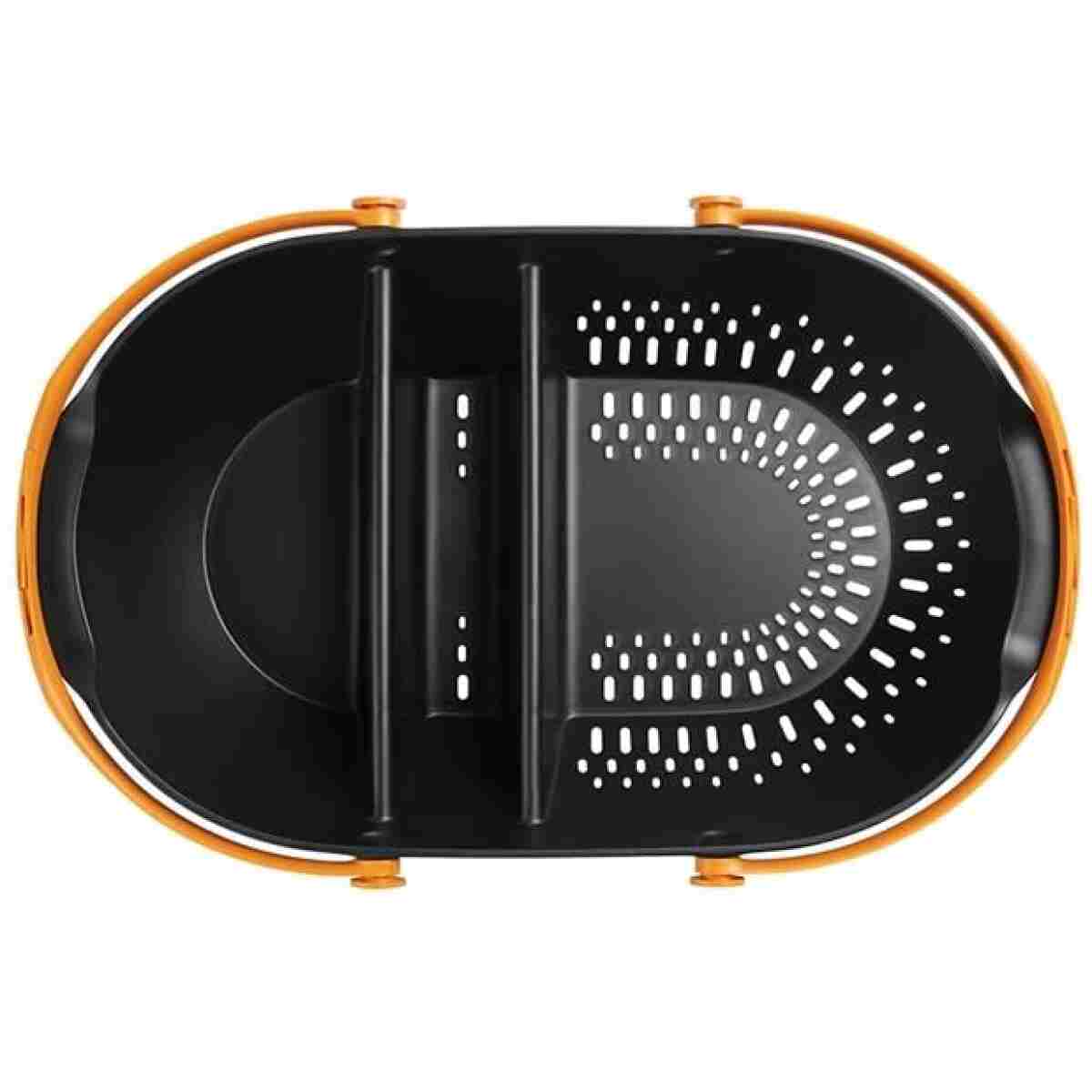 Fiskars Garden Harvest Basket - Container for Gardening and Harvesting with Tool Caddy - Harvesting Basket Doubles as a Collander for Vegetables and Fruits - Garden Accessories