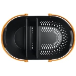 Fiskars Garden Harvest Basket - Container for Gardening and Harvesting with Tool Caddy - Harvesting Basket Doubles as a Collander for Vegetables and Fruits - Garden Accessories