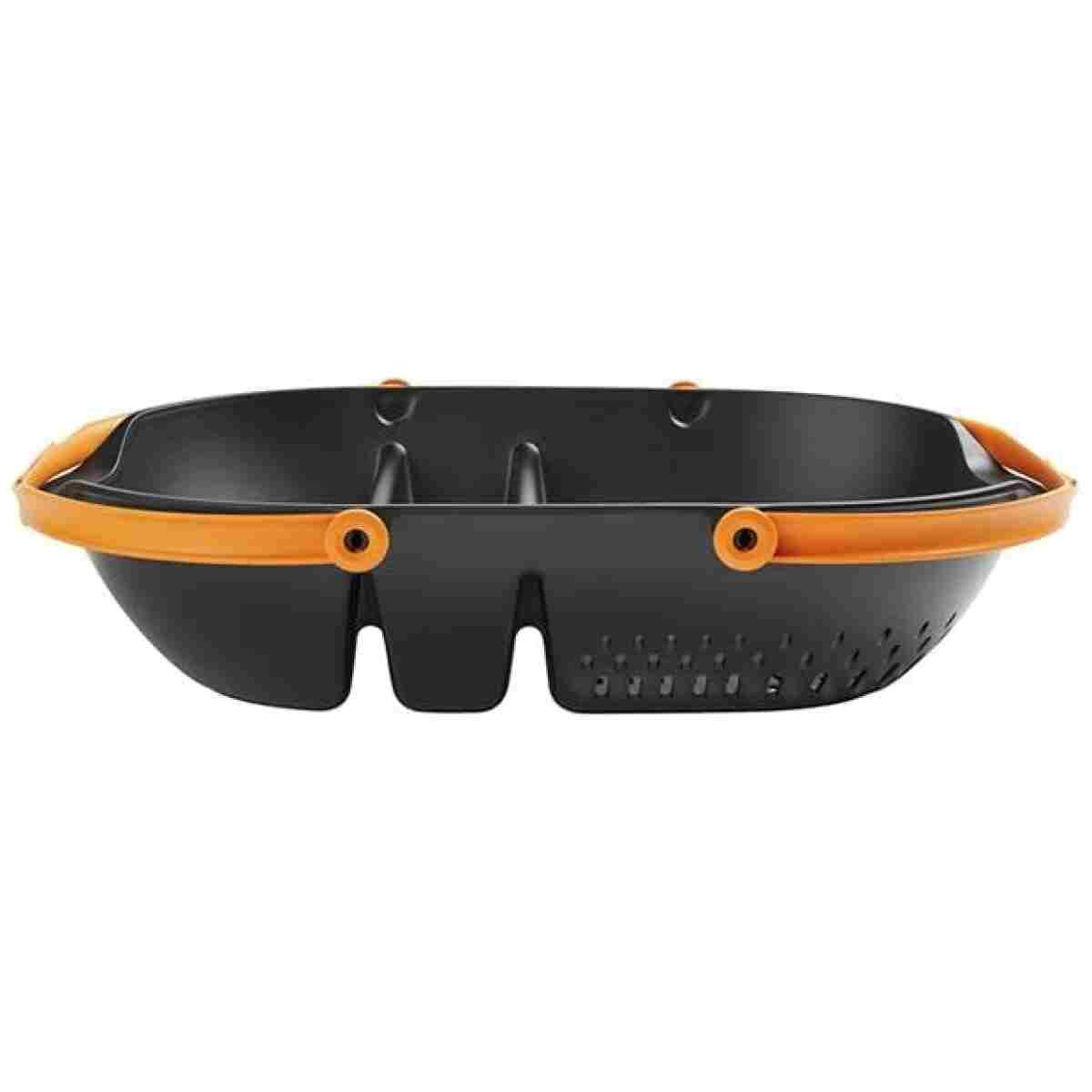 Fiskars Garden Harvest Basket - Container for Gardening and Harvesting with Tool Caddy - Harvesting Basket Doubles as a Collander for Vegetables and Fruits - Garden Accessories