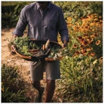 Fiskars Garden Harvest Basket - Container for Gardening and Harvesting with Tool Caddy - Harvesting Basket Doubles as a Collander for Vegetables and Fruits - Garden Accessories
