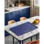 Food Warming Mat - Fast Heating Silicone Electric Warming Tray with 4 Level Temperature, Raised Feet Protects Table, Roll Up Buffet Hot Plates Heat Pad, Portable Food Warmer for...