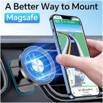 for Magsafe Car Mount【20 Strong Magnets】Magnetic Phone Holder for Car Phone Holder Mount Dash【360°】Cell Phone Holders for Your Car Accessories for Women Men iPhone 16 Pro Max 15...