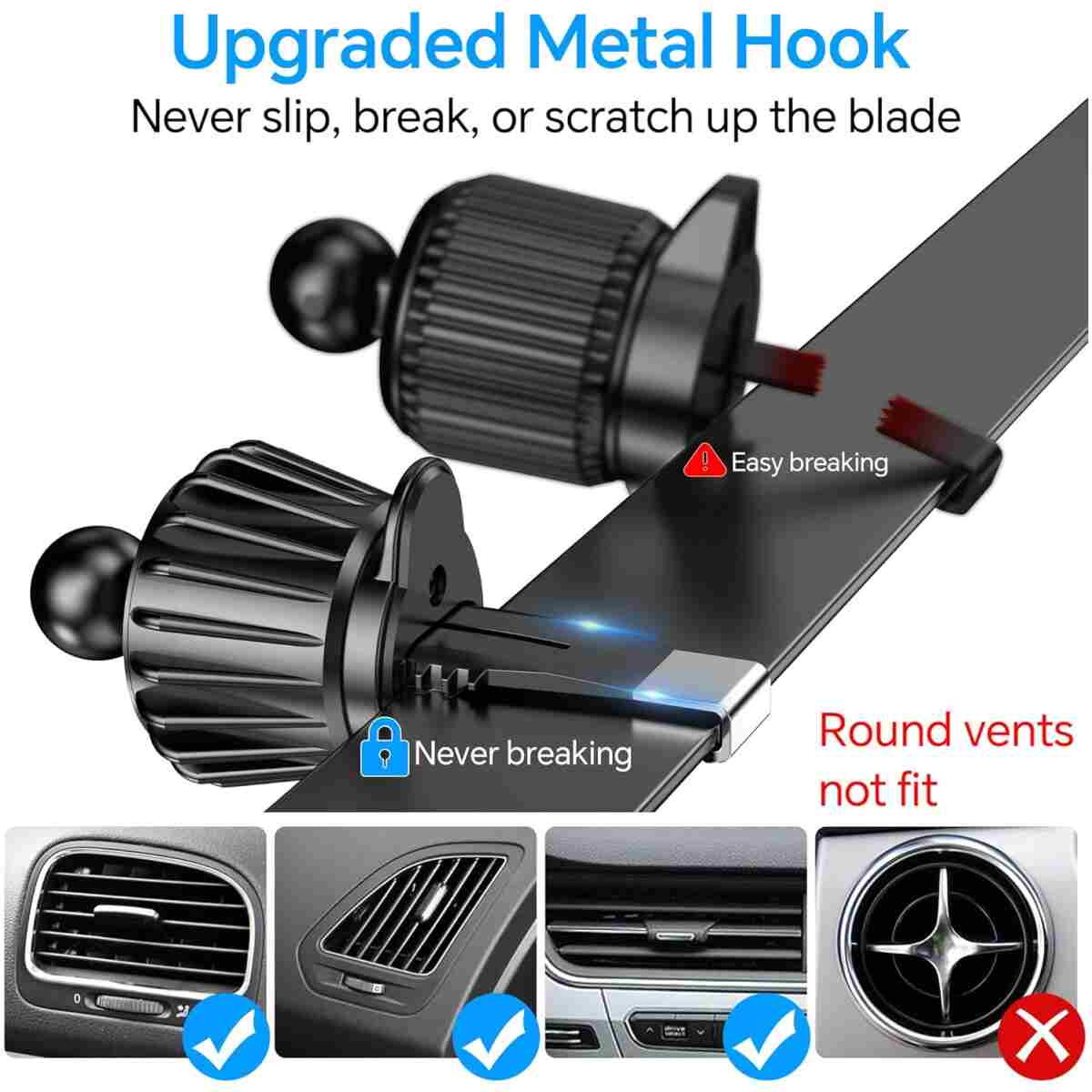 for Magsafe Car Mount【20 Strong Magnets】Magnetic Phone Holder for Car Phone Holder Mount Dash【360°】Cell Phone Holders for Your Car Accessories for Women Men iPhone 16 Pro Max 15...