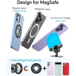 for Magsafe Car Mount【20 Strong Magnets】Magnetic Phone Holder for Car Phone Holder Mount Dash【360°】Cell Phone Holders for Your Car Accessories for Women Men iPhone 16 Pro Max 15...
