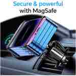 for Magsafe Car Mount【20 Strong Magnets】Magnetic Phone Holder for Car Phone Holder Mount Dash【360°】Cell Phone Holders for Your Car Accessories for Women Men iPhone 16 Pro Max 15...