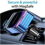 for Magsafe Car Mount【20 Strong Magnets】Magnetic Phone Holder for Car Phone Holder Mount Dash【360°】Cell Phone Holders for Your Car Accessories for Women Men iPhone 16 Pro Max 15...
