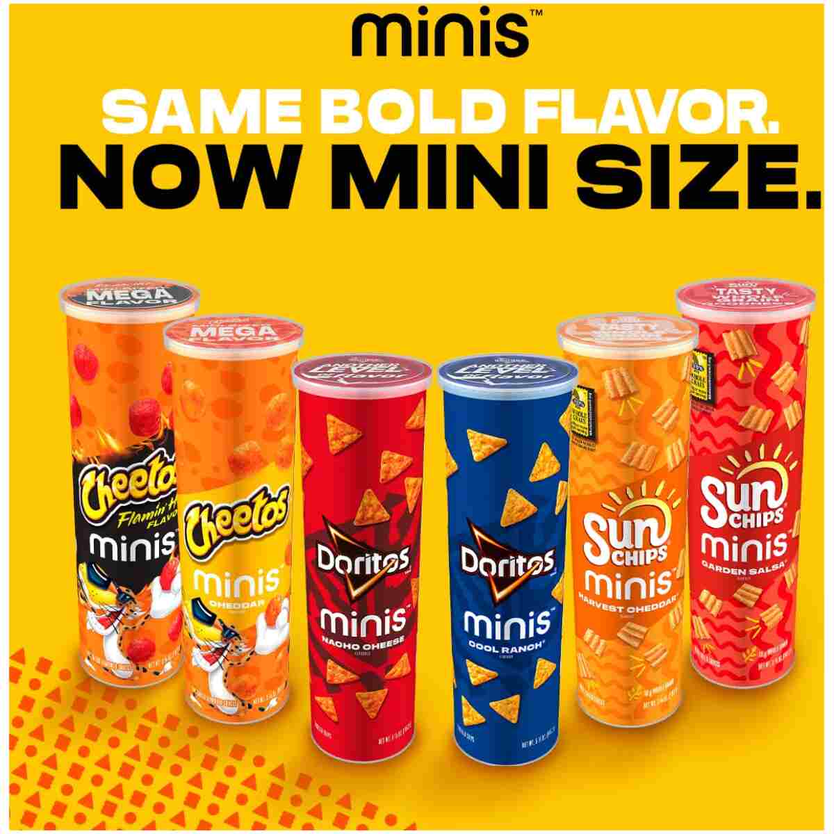 Funyuns Minis, Original, 2.875 oz Canister