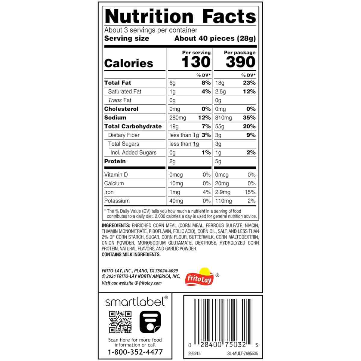 Funyuns Minis, Original, 2.875 oz Canister