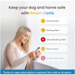 Furbo 360° Dog Camera + Nanny Bundle: Home Security & Pet Safety Alerts, Rotating Treat Dispenser with Speaker, Smart Home Indoor Cam w Phone App (Additional Subscription...