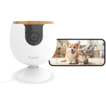Furbo 360° Dog Camera + Nanny Bundle: Home Security & Pet Safety Alerts, Rotating Treat Dispenser with Speaker, Smart Home Indoor Cam w Phone App (Additional Subscription...