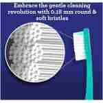 GuruNanda Folding Toothbrush with Built-in Cover, Perfect for Travel, Hiking & Camping, Compact & Portable, On-The-go Toothbrush with Soft Bristles & Ergonomic Handle, for...