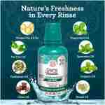 GuruNanda Fresh Breath Mouthwash, ADA-Accepted, Alcohol & Fluoride-Free, Sodium Chlorite, Essential Oils & Vitamins, 12-Hrs Fresh Breath, Wild Mint, 3 oz