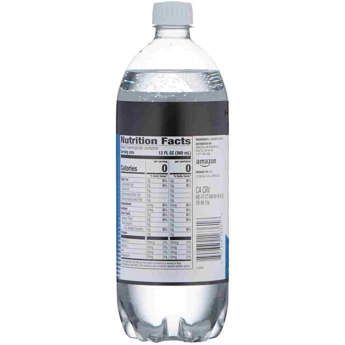 Happy Belly Seltzer Sparkling Water, 33.8 fl oz (Pack of 2)