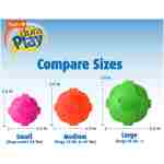Hartz DuraPlay Bacon Scented Dog Toys, Small (Assorted Color)