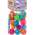 HARTZ Just For Cats Toy Variety Pack - 13 Piece, All Breed Sizes