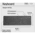 HP 150 Wired Keyboard with Numeric Keypad - Silent-Touch Chiclet Keyboard - Ergonomic, Comfortable - USB Plug-and-Connectivity, LED Indicators (664R5AA, Black)