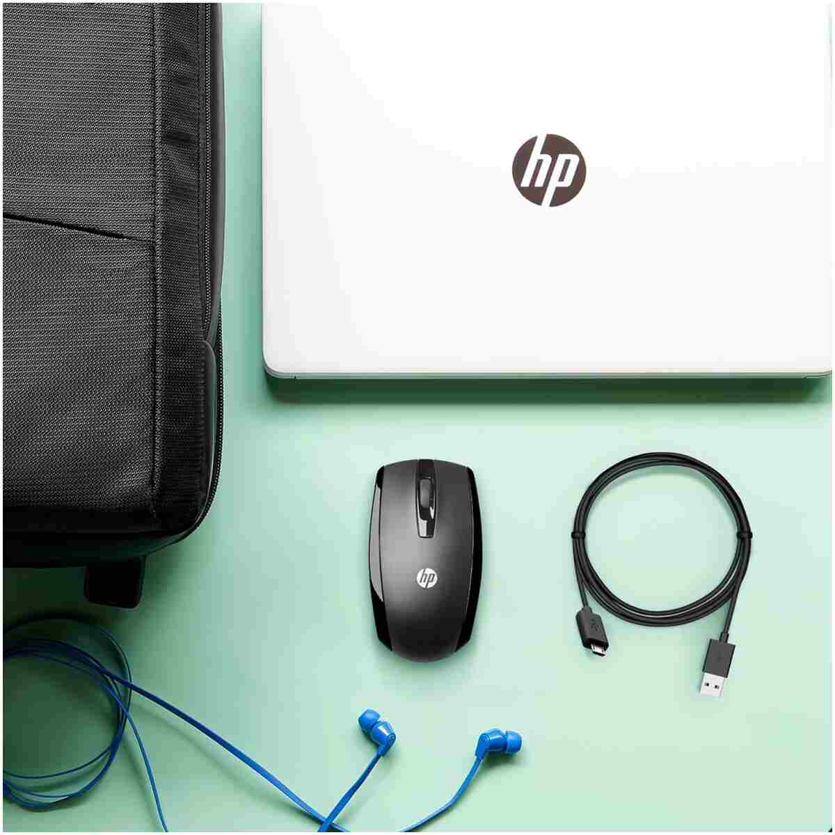 HP X500 - Wired USB Mouse for Windows PC Desktop, Laptop, Notebook, Mac, computerand Chromebook, for Righty or Lefty Use (E5E76AA#ABA),Black