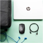 HP X500 - Wired USB Mouse for Windows PC Desktop, Laptop, Notebook, Mac, computerand Chromebook, for Righty or Lefty Use (E5E76AA#ABA),Black