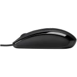 HP X500 - Wired USB Mouse for Windows PC Desktop, Laptop, Notebook, Mac, computerand Chromebook, for Righty or Lefty Use (E5E76AA#ABA),Black