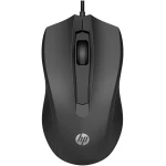 HP X500 - Wired USB Mouse for Windows PC Desktop, Laptop, Notebook, Mac, computerand Chromebook, for Righty or Lefty Use (E5E76AA#ABA),Black