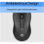 HP X500 - Wired USB Mouse for Windows PC Desktop, Laptop, Notebook, Mac, computerand Chromebook, for Righty or Lefty Use (E5E76AA#ABA),Black