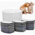 HugSmart Pet Water Fountain Pump for Automatic 2L with 7 Filters(Innovative Soundless, Elegant Roman Columns Drinking Waterer), Intelligent Cat Water Fountain