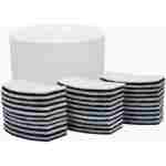 HugSmart Pet Water Fountain Pump for Automatic 2L with 7 Filters(Innovative Soundless, Elegant Roman Columns Drinking Waterer), Intelligent Cat Water Fountain