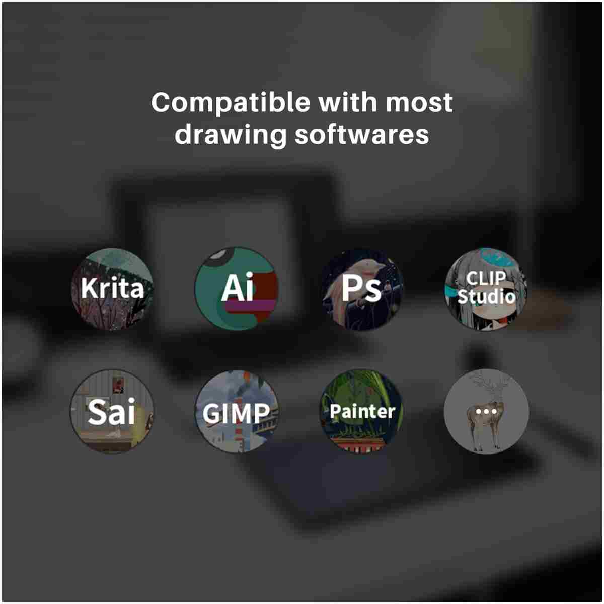 HUION Inspiroy H640P Drawing Tablet, 6x4 inch Digital Art with Battery-Free Stylus, 8192 Pen Pressure, 6 Hot Keys, Graphics Tablet for Drawing, Writing, Design, Teaching, Work...