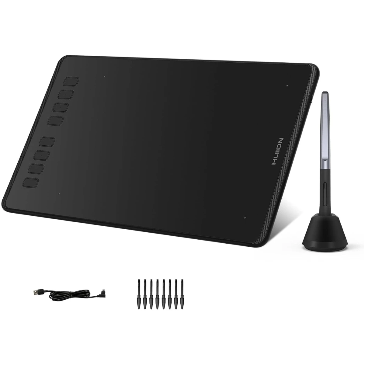HUION Inspiroy H640P Drawing Tablet, 6x4 inch Digital Art with Battery-Free Stylus, 8192 Pen Pressure, 6 Hot Keys, Graphics Tablet for Drawing, Writing, Design, Teaching, Work...