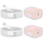 i Phone 16 15 Charger Fast Charging-20W USB C Power Brick with 6Ft Type-C to C Cable for IP 16/16 Pro/16 Plus/16 Pro Max/15/15 Pro/15 Plus/15 Pro Max, i Pad Pro/Air & More